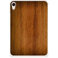 B2Ctelecom Apple iPad mini 6 (2021) Silicone Tablet Hoes Donker Hout