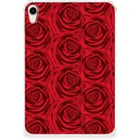 B2Ctelecom Apple iPad mini 6 (2021) Siliconen Hoesje Red Roses