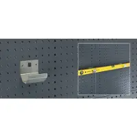 Bott Buishouder | D100xB100mm | verzinkt | passend voor geperforeerde platen | 2st./zak | 1 stuk - 14015044 14015044
