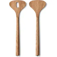 Georg Jensen Saladebestek Alfredo Eikenhout (2-delig)