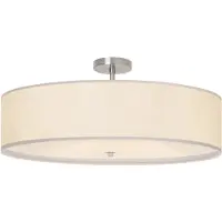 Brilliant 93522/05 Andria Plafondlamp Spaarlamp, LED E27 180 W Wit