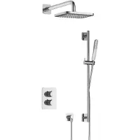 Hotbath Gal IBS40A Inbouw Doucheset Met 2-weg Stop-omstel Met Glijstang - Chroom - Kranen, Douchekranen, Douchesets, Inbouw Douchesets - 8720512337860 - Kranen, Douchekranen, Douchesets, Inbouw