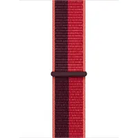 Apple Watch 42/44/45 mm Nylon Sport Loop Horlogeband RED