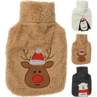 Home & Styling Warmwater kruik Kerst verschillende designs - warmwaterkruik - 85 ML - LET OP geassorteerd geleverd