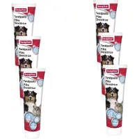 Beaphar 6x Tandpasta Hond & Kat 100 gr