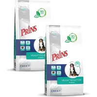 Prins Procare Croque Dieet Gewichtscontrole&Diabetes Gevogelte - Hondenvoer - 2 x 10 kg