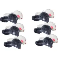 Adori Speelmuis Klein Met Catnip - Kattenspeelgoed - 6 x Assorti per stuk