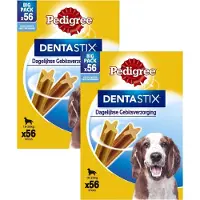 Pedigree Dentastix Multi-Pack Medium - Hondensnacks - 2 x 56 stuks