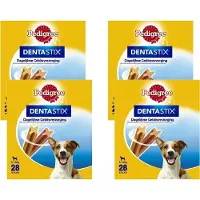 Pedigree Dentastix Mini Hond Multipack - Gebitsverzorgende Hondensnack - 4 x 28 stuks