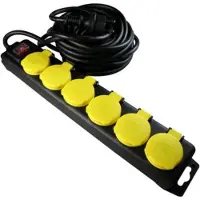 VB Extend Stekkerdoos | TCD Prof 6V RA + klep 10 meter 3x1,5mm² H07RN-F IP44