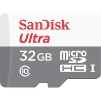 SanDisk - Ultra microSDHC 32GB Card + SD Adapter 30MB/s Cla