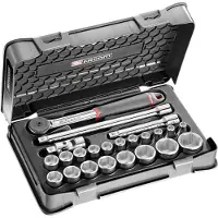 Facom doppendoos 1/2” 6-kant l3 - S.161-3P6PB