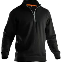 Jobman 5401 Halfzip Sweatshirt Zwart maat XXL heren