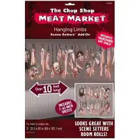 Amscan Decoratievellen Chop Shop Junior 165 Cm Grijs 2 Stuks