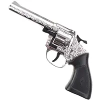 Johntoy Wicke Pistool Ringo 198mm 8 Schots Blauw blauw Kunststof