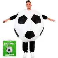 Original Cup - Opblaasbaar voetbalkostuum voor volwassenen