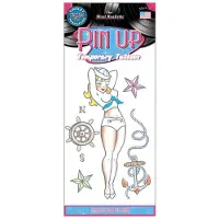 Fancydresswarehouse Pin up nep tatoeages voor volwassenen - Schmink