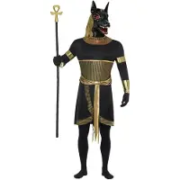 Smiffys Origineel Egyptische god pak Anubis