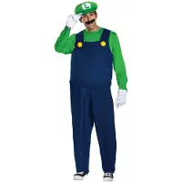 Morphsuits Vegaoo - Luigi Deluxe outfit voor volwassenen