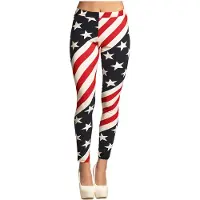 Boland - Legging USA (M) - Volwassenen - - Amerika