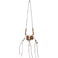 Partyking Ketting voodoo (bruin en naturel)