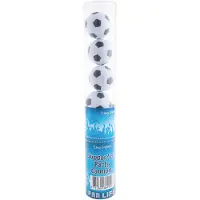Espa Partypopper voetbal (zwart en wit)