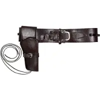 Boland cowboy holster en riem bruin 110 cm