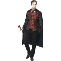 Vegaoo Halloween graaf kostuum - Verkleedkleding - Large