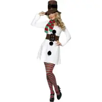 Smiffy Miss Snowman kostuum