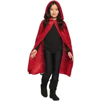 Boland Kindercape Dawn Junior 115 Cm Rood
