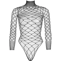 Leg avenue Turtleneck fishnet teddy