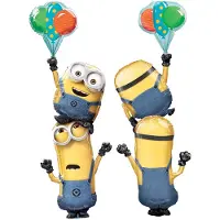 Amscan Minions Stacker Ballon (per stuk)