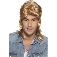 Boland Pruik matje blond Jimmy (blond)