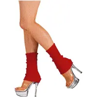 Boland beenwarmers dames 32 cm rood