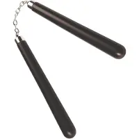 Widmann - Nunchaku - Zwart - Carnavalskleding - Verkleedkleding