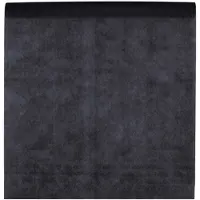 SANTEX Tafelkleed op rol - polyester - zwart - 120 cm x 10 m - Feesttafelkleden
