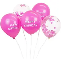 Talking Tables Roze ballonnen Happy Birthday -