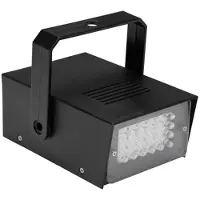 Nobrand HQ-Power MINI STROBOSCOOP - 24 LEDs - Flitsfrequentie - Wit