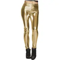 Boland Legging Glance Dames Goud Maat M