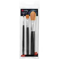 Smiffys Set van 3 make-up kwasten
