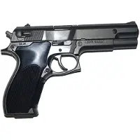 Gonher Speelgoed politie pistool 8 shots - zilveren speelgoed geweer