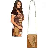 Partyking Tasje steampunk (Bruin)