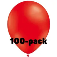 Ballongkungen AB 100 Ballonnen Ø 25 cm rood