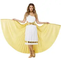 Smiffys Luxe griekse cape (Goud)