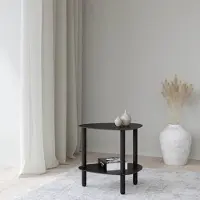 Lind DNA Loungetafel Curve Lounge Table S Bull Black Oak Black