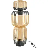 Forestier Bamboo Totem Vloerlamp Black | 3 lights