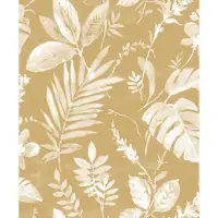 Dutch Wallcoverings Eden bladeren oker - L98902