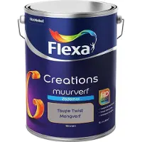 Flexa - Creations Muurverf Zijdemat - Taupe Twist - Mengverf - 5 L