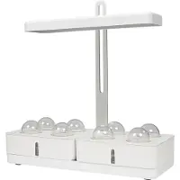 Ledvance Armatuur: voor alle oppervlakken, Indoor Garden KIT 45- WT / 2- W, 22-…24- V, stralingshoek: 11-, Neutraal Wit, 355- K, body materiaal: plastic/roestvrij staal, IP2-