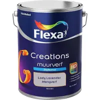 Flexa - Creations Muurverf Zijdemat - Lady Lavender - Mengverf - 5 L